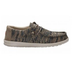 Hey Dude Wally Sox 11035-8339 Woodland Camo