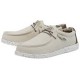 Hey Dude Wally Stretch Canvas 40022-105 Ivory
