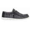 Hey Dude Wally Sox 11035-4912 Black Ανδρικό πάινο παπούτσι