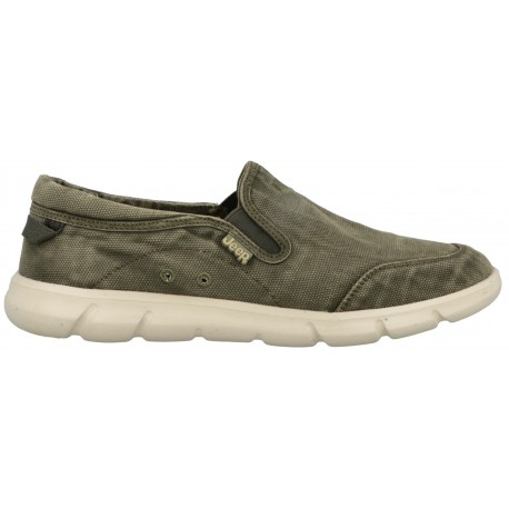 Jeep Tabasco Slip on JM410032A 020 Khaki Ανδρικό Πάνινο Παπούτσι