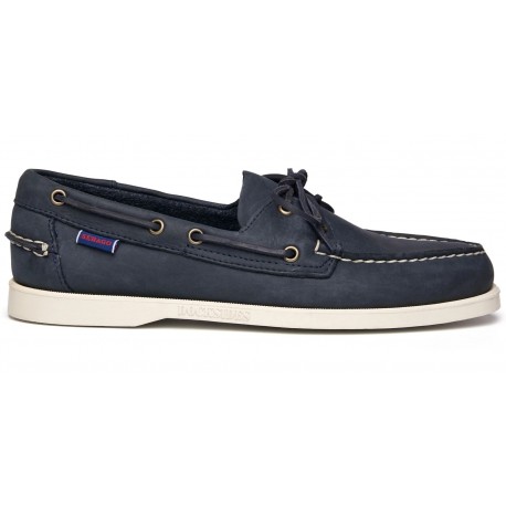 Sebago Docksides Portland Nubuck L7000GA0-A97R Blue