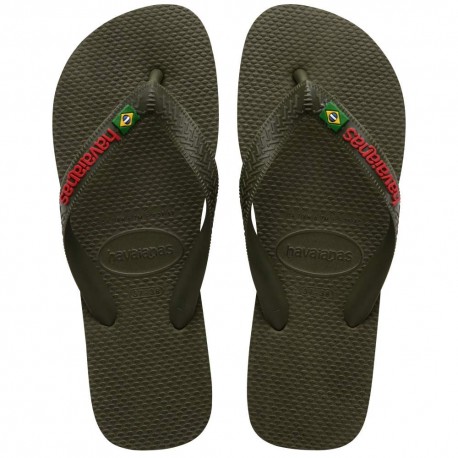 Havaianas Brazil Logo 4110850 Khaki
