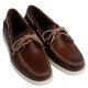 Sebago Docksides Portland Waxed L70000GO-900 Brown/White Ανδρικό Ιστοπλοϊκό