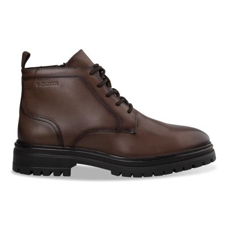 s Oliver Leather Boot 5-16228-43 300 Brown