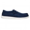 Hey Dude Wally Stretch Canvas Navy 40700-410
